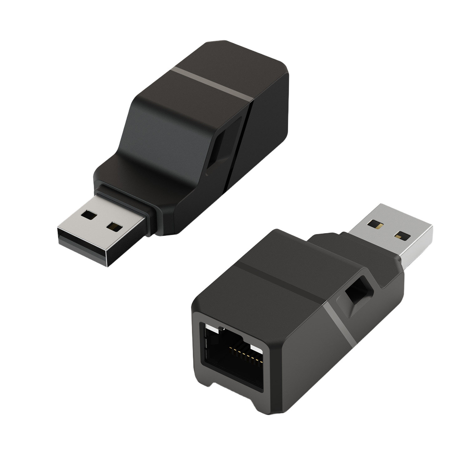 Skull & Co.USB千兆网线转接口 skullco骷髅雾鸦Savage Raven rj45连接头有线网卡3.0接头适用笔记本台式电脑