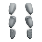 Lite握把壳GripCase Co. skullco骷髅雾鸦Savage Skull 适用SWITCH 专用替换握把 Raven 三种设计握把