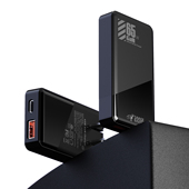 65W氮化镓充电器 Raven A双口快充适用于SWITCH2 Co. ROG Skull skullco骷髅雾鸦Savage type Xbox