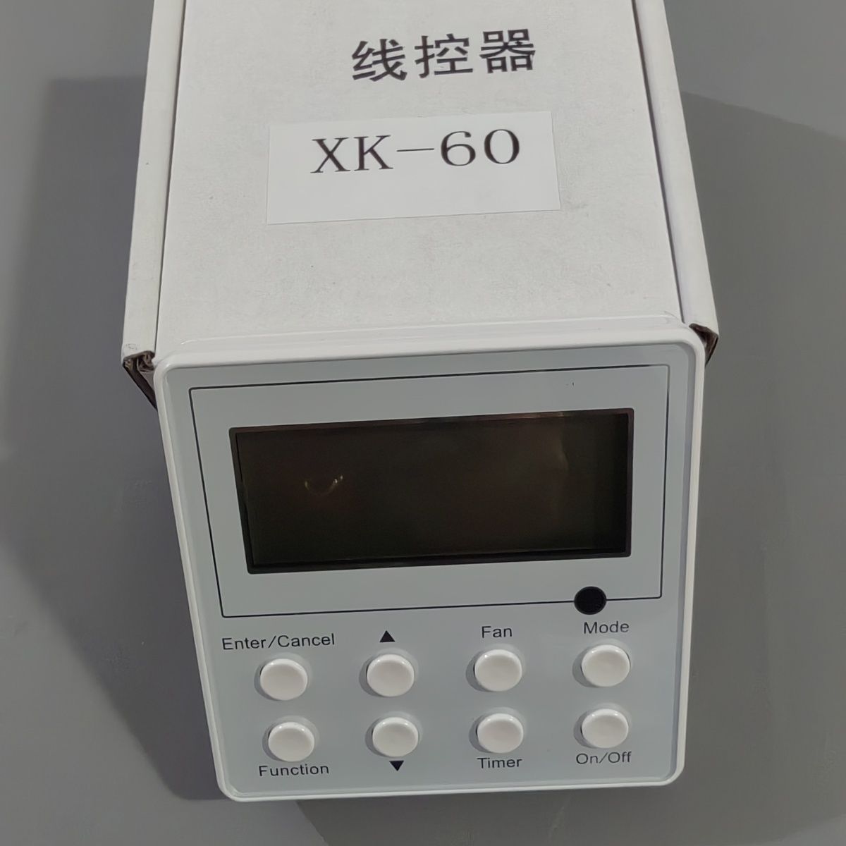 适用格力空调线控器XK60风管机中央空调控制面板英文版两线