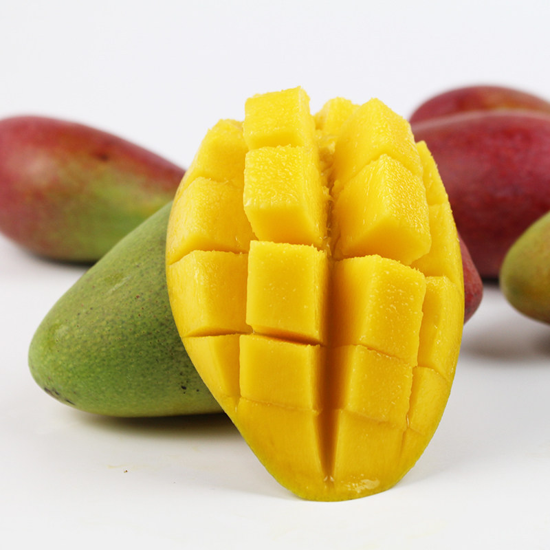 正宗海南贵妃芒3斤新鲜水果当季皮薄肉厚好吃不腻时令包邮