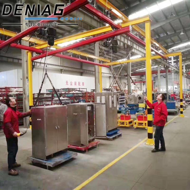 自由组合KBK柔性起重机kpk组合轨道250kg500kg轨道kbk