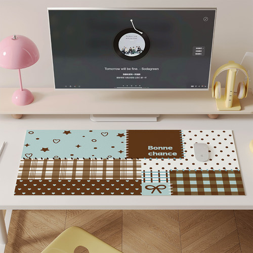 法式复古风超大防水防油免洗桌布