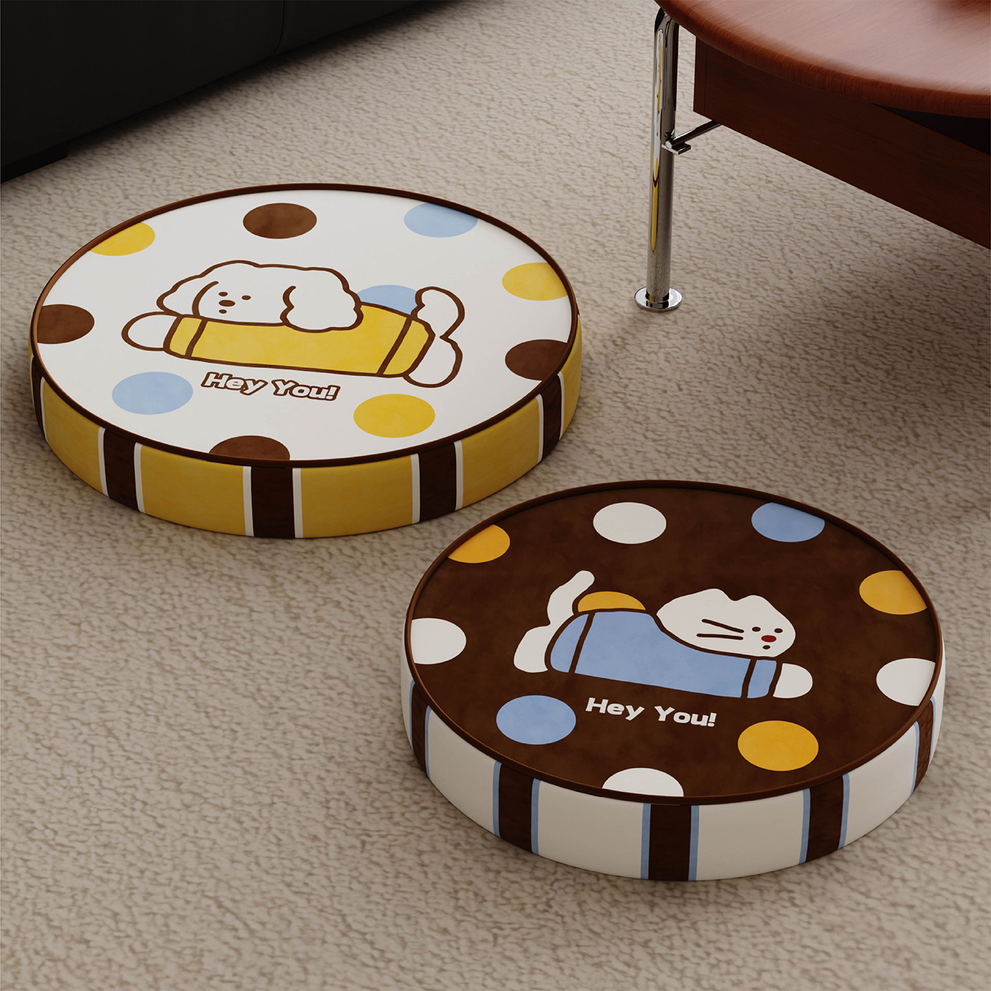 美拉德风蒲团客厅地上地毯看书冥想坐垫懒人坐墩阳台榻榻米飘窗垫,居家布艺,蒲团,淘宝优惠券,粉丝福利购,淘宝优惠卷