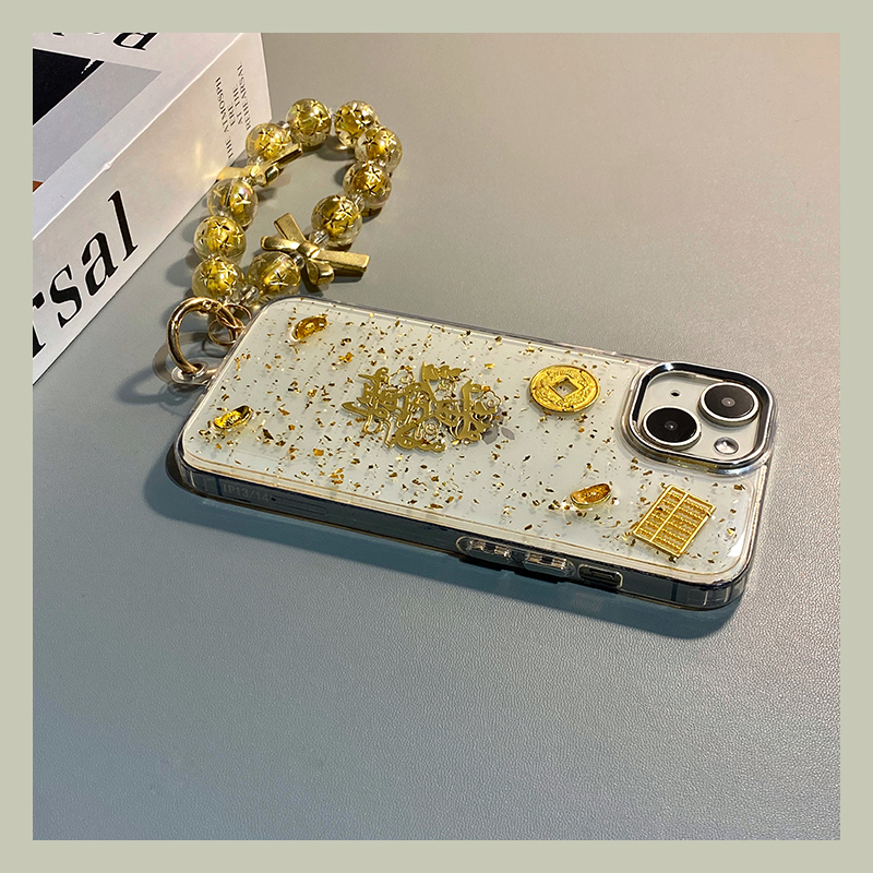 2026黄金万两适用vivoiqooneo11手机壳iqoo15算盘爱酷z10turbo元宝13金箔12挂链11s潮牌neo10por/8se/7/6/5软