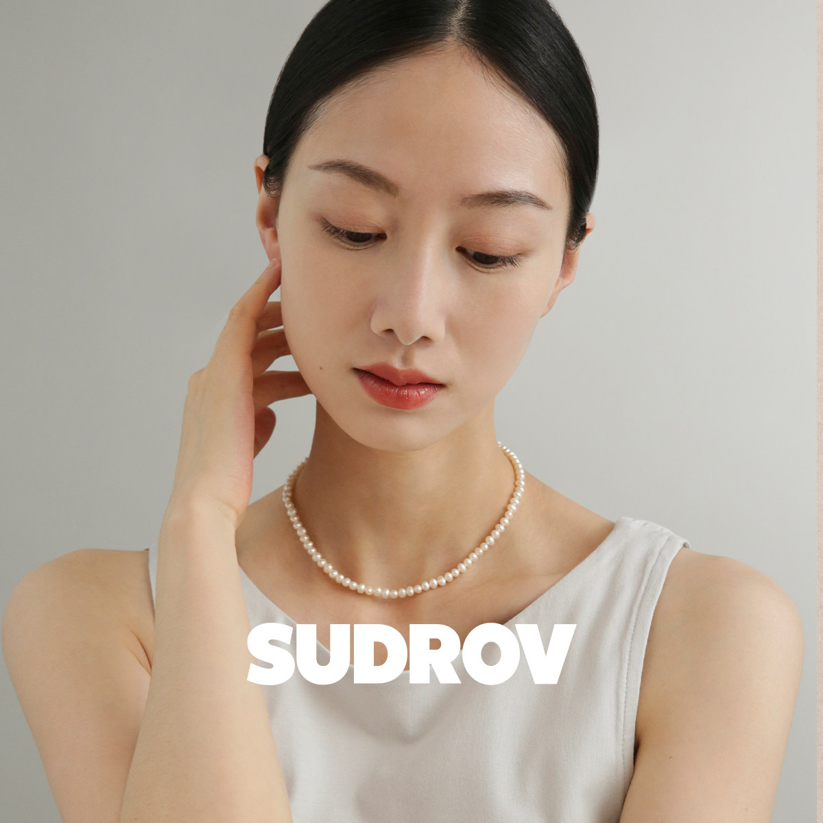 素觉925银珍珠项链女短款时尚颈链叠戴锁骨链颈链520礼物送女友