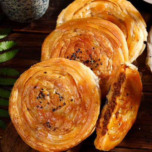 古蜀味道成都军屯锅盔