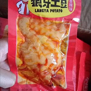 【3月】挑吃兔36g狼牙土豆香辣烧烤解馋波浪土豆零食辣整箱