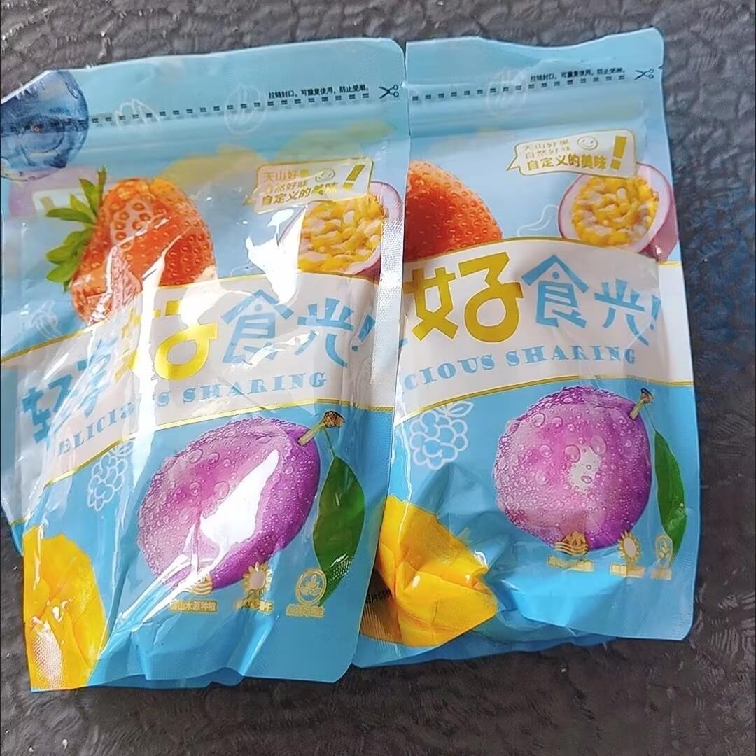 轻享好食光厚切大片芒果干办公休闲解馋果脯蜜饯休闲零食小吃干果