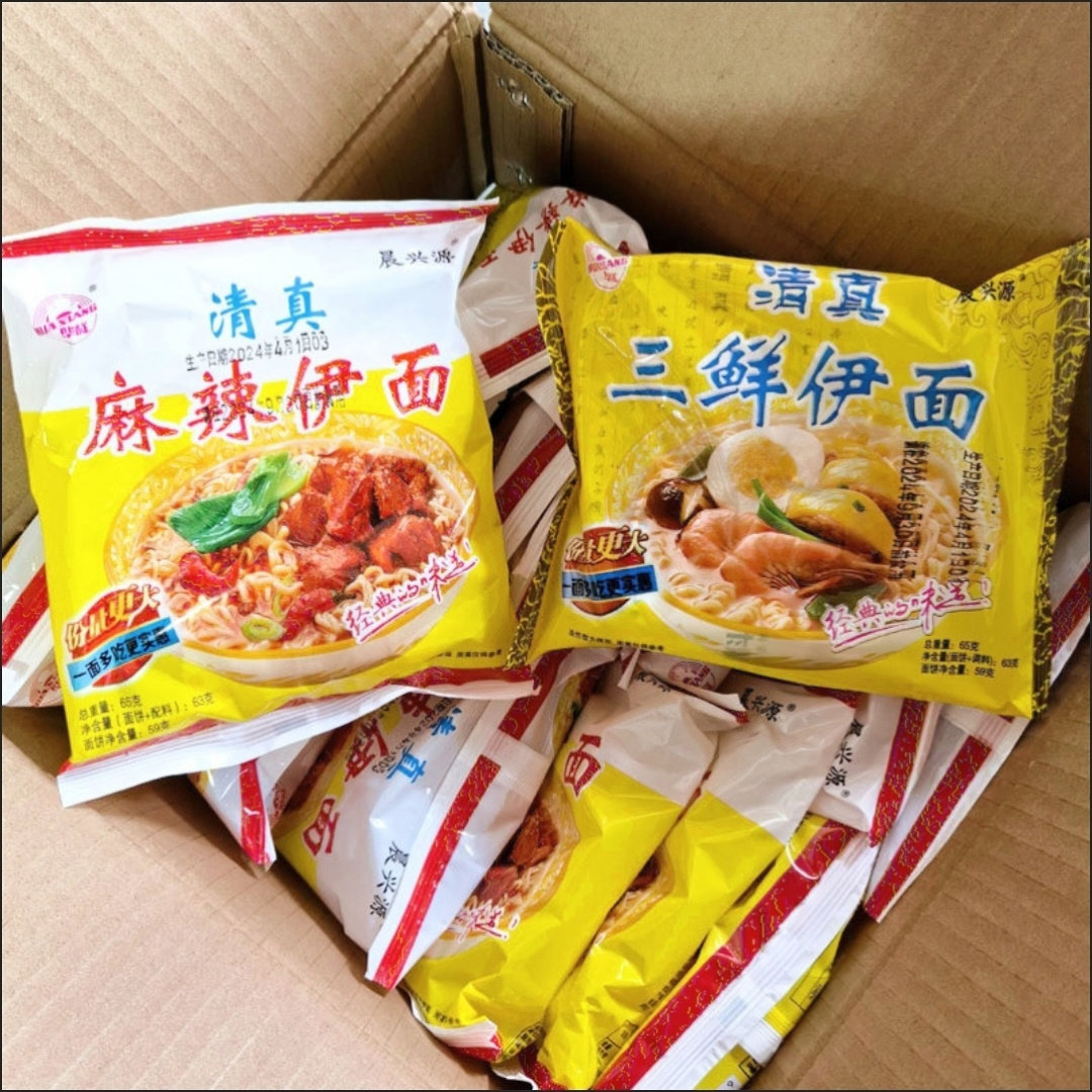 清真干脆面香辣烤鸡翅味