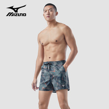 美津浓沙滩裤男士夏季速干透气可下水内衬短裤海边度假冲浪游泳裤