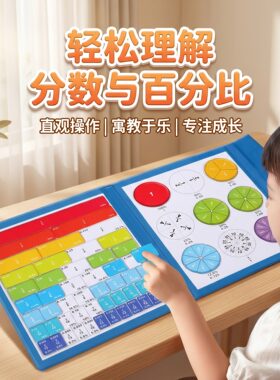 帮助宝宝理解分数与百分比