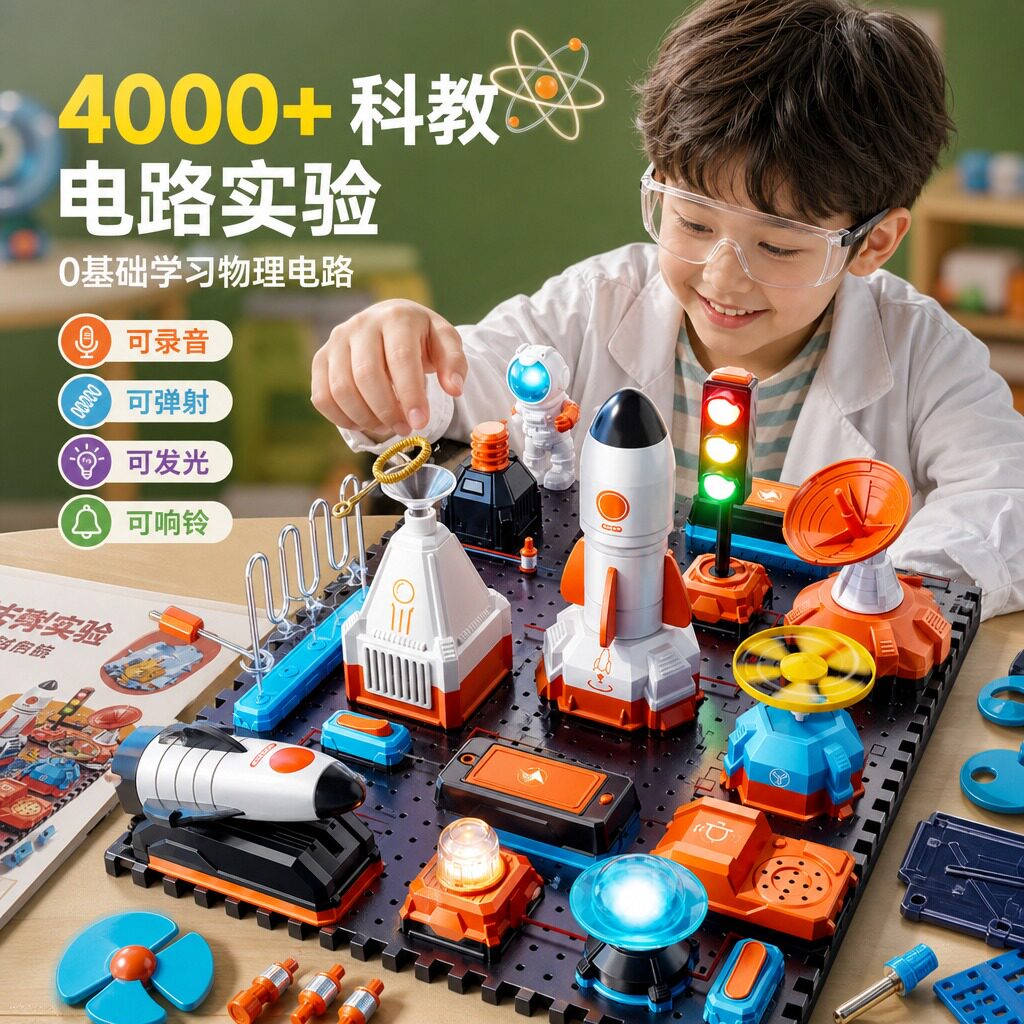 AI编程电路实验益智玩具图片