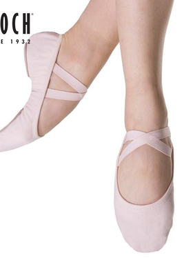 澳洲进口Bloch弹力帆布小童芭蕾平底鞋女孩足尖鞋舞蹈练功S0284G