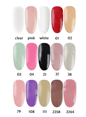 Acrylic Powder 5gram White Pink Clear Color Acrylic Nails