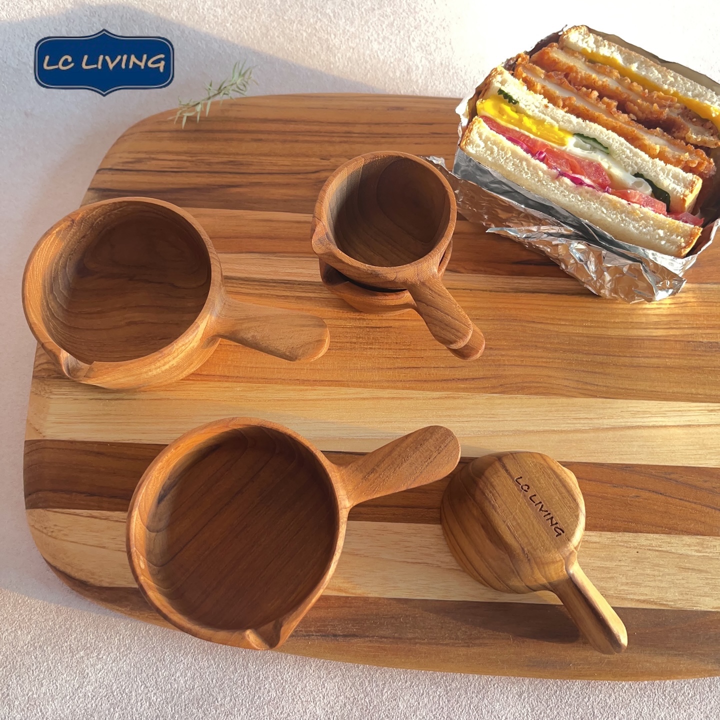 原装进口抗菌防霉柚木酱汁碟