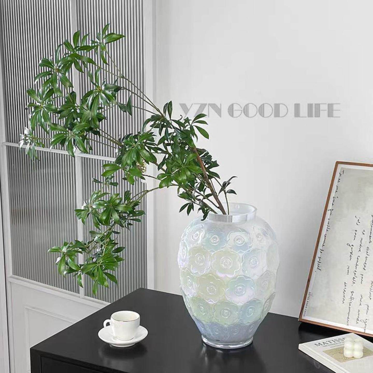 中古摆件中古日历中古玻璃花瓶复古客厅卧室酒店现代简约装 饰摆