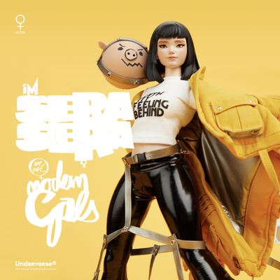 【定金】MODERNGALS 系列 1/6 收藏级可动人偶意念黑客 SERA SERA