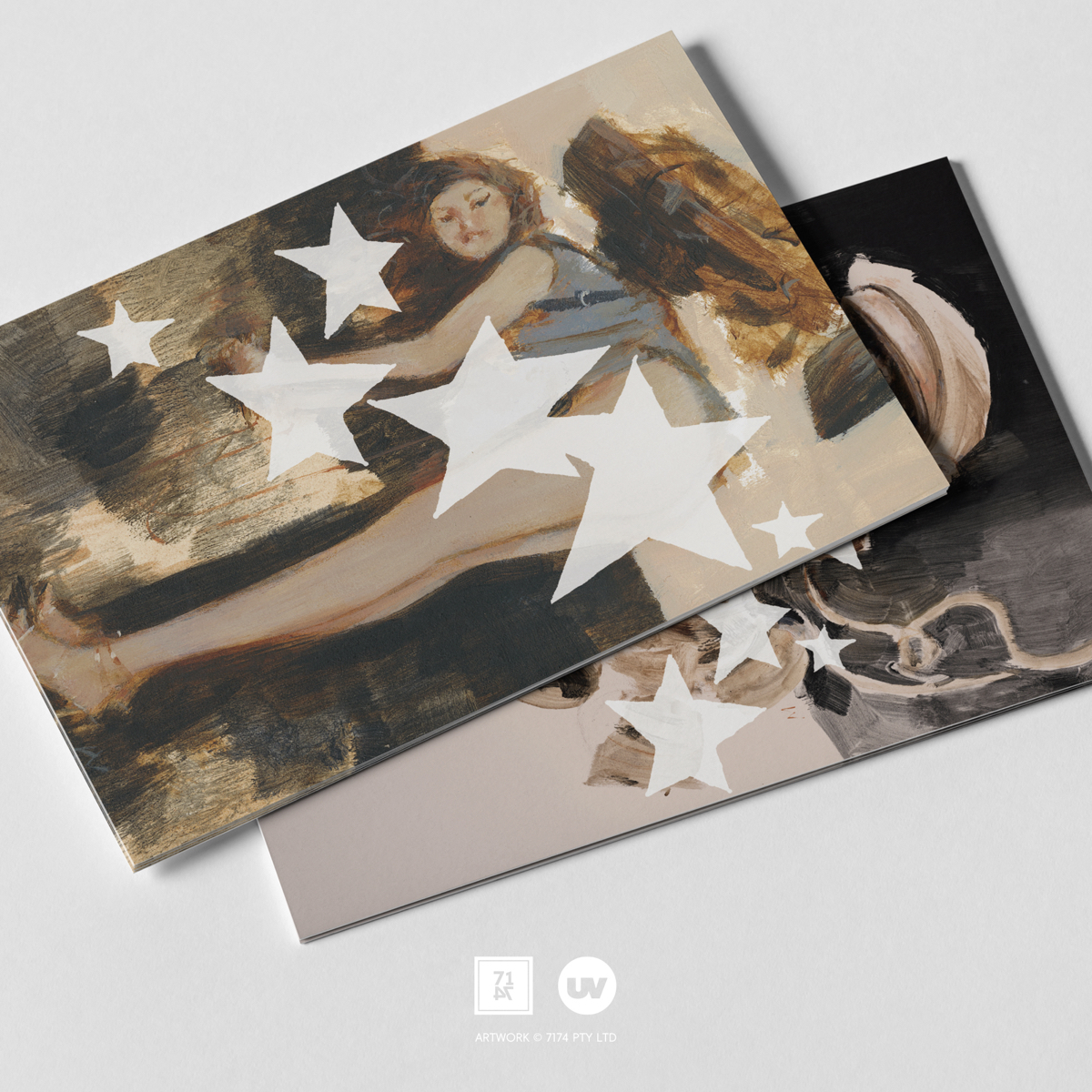 Underverse Ashley Wood 艺术明信片 水敏卡套装