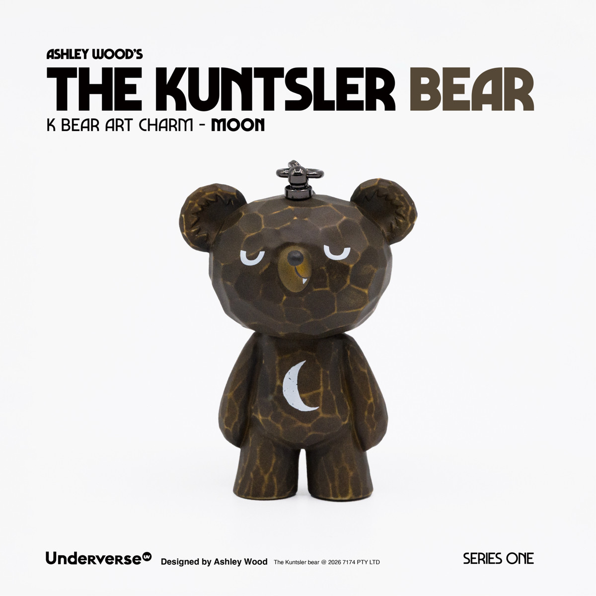 K BEAR ART CHARM SERIES ONE 艺术挂饰系列