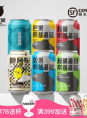 牛啤堂NBeer  帝都海盐古斯酸啤果味小麦IPA全家福精酿啤酒混搭