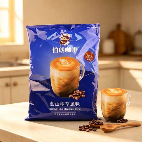 中国台湾伯朗咖啡蓝山意式拿铁