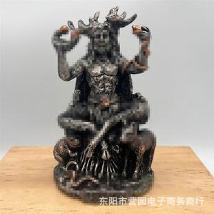 跨境新品树脂摆件客厅工艺品装饰品家居摆件凯尔特人动物之神法师