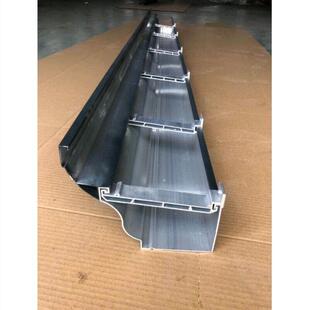 定制彩铝铝合金成品天沟檐沟排水槽落水雨水槽PVC方形雨水管排水
