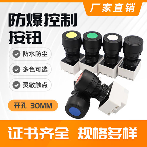 8030防爆防腐控制按钮30MM