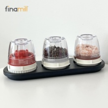 正品finamill电动香料研磨器料仓配件底盘托盘海盐黑胡椒现货包邮