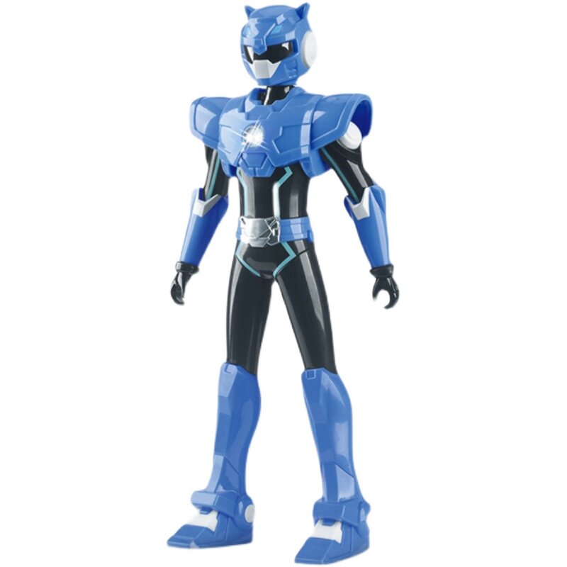 迷你特工队x可动声光战士s1雷8715机甲玩偶麦克斯露西弗特x炫剑枪