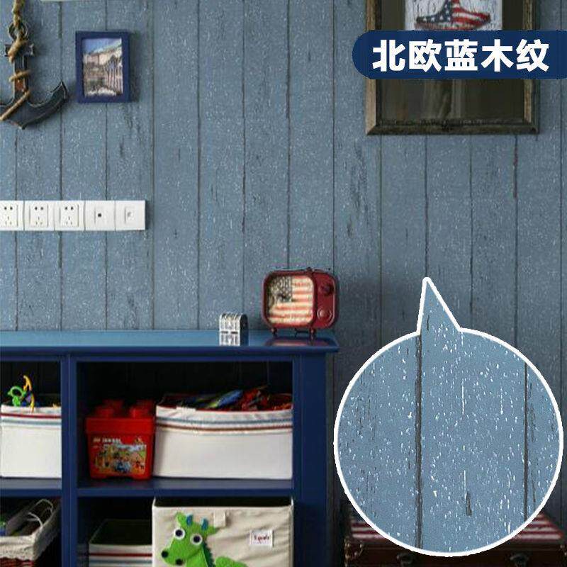 朵雅加厚PVCi欧式壁纸自粘墙纸 防水卧室客厅寝室家具翻新