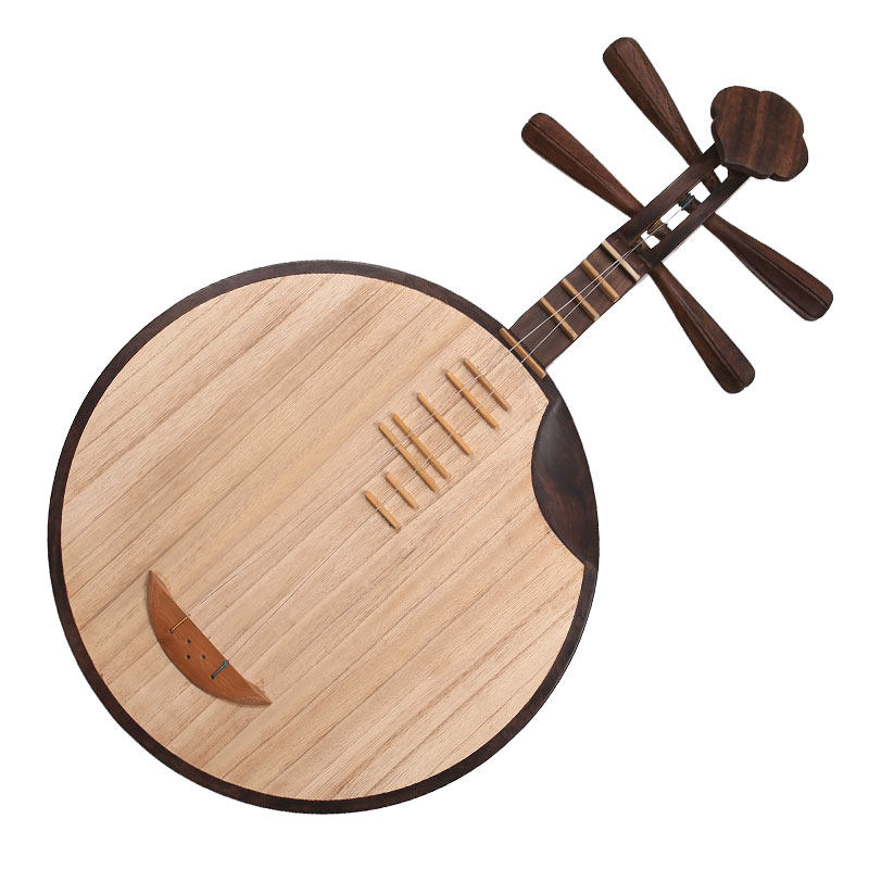 黑檀月琴素材模板 黑檀月琴图片下载 小麦优选