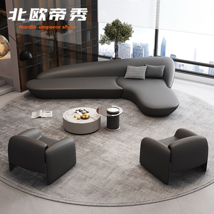 会客洽谈沙发酒店大堂卡座贵宾会所展厅大厅接待售楼处沙发组合