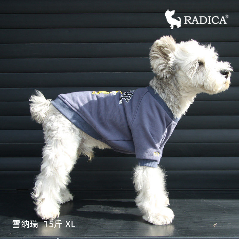 Radica宠物衣服中小型犬秋冬新款狗狗卫衣柔软舒适猫咪T恤