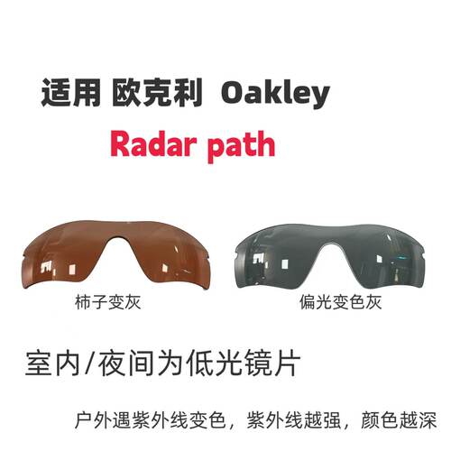 适配欧克利Radarpath替换镜片