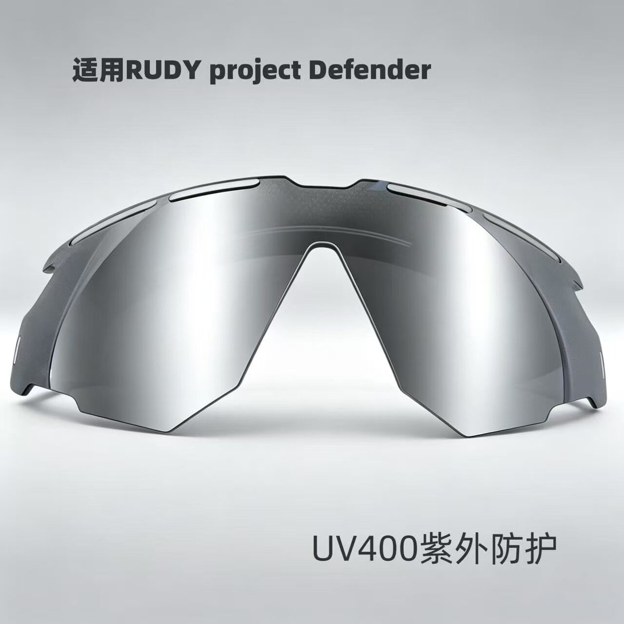 适用璐迪RUDY project DEFENDER太阳眼镜PC偏光变色镀膜替换镜片
