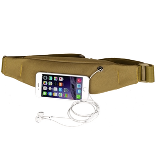 守护者腰包男士跑步手机包贴身隐形运动帆布耐磨迷你防水斜挎小包