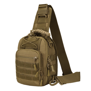 守护者印鱼户外战术胸包男士多功能军迷斜肩包运动斜挎包单肩背包