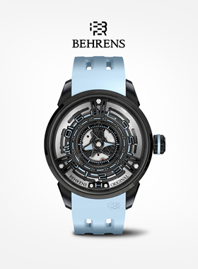 贝伦斯BEHRENS 星舰StarshipⅡ机械腕表夜光防水国产手表男女款