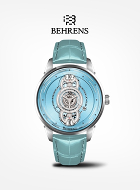 贝伦斯BEHRENS 星际航行者自动机械腕表原创国产品牌手表男女款