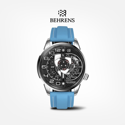 【新品】贝伦斯BEHRENS 转子Rotary2025款机械腕表国产自动手表