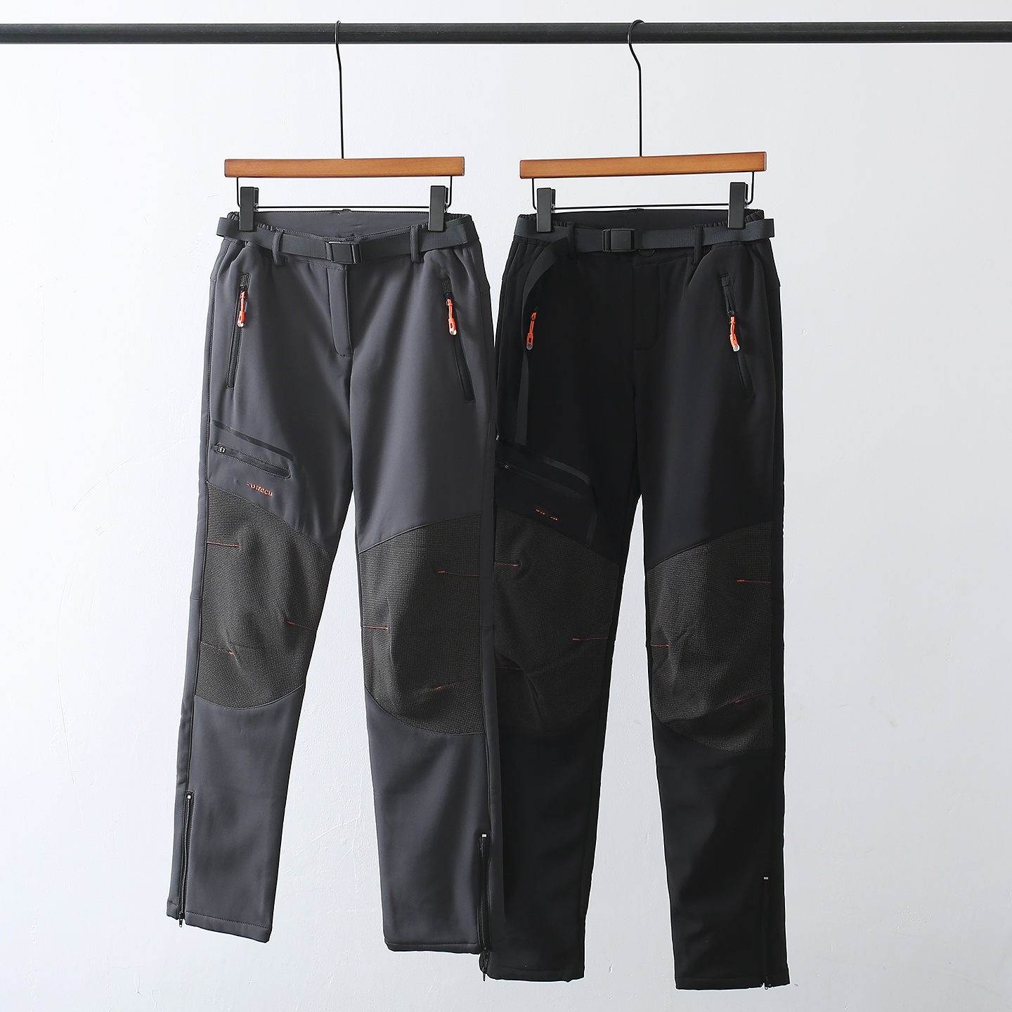 德国精工10000防水/8000透气 秋冬户外防风雨加绒软壳休闲裤女