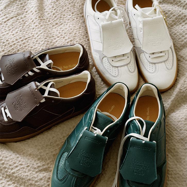 SHOESILO&MondaySleepingClub 周一睡觉俱乐部联名系列德训鞋女鞋