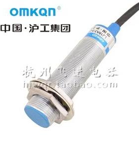 正品沪工 A级 接近开关 LJ18A3-5-Z/BX 直流NPN三线常开 蓝色M18