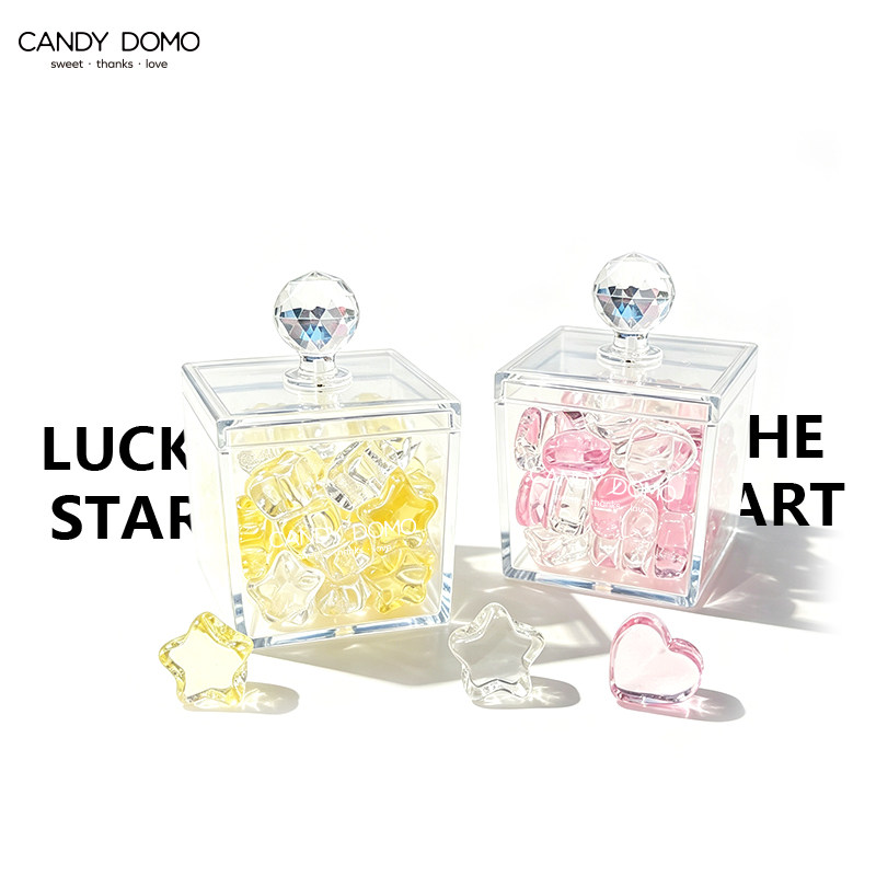 CANDYDOMO手工创意高颜值水果味硬糖可爱糖果儿童生日节日送礼