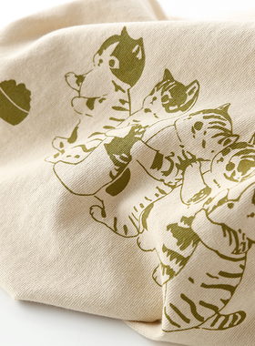 女式纯棉正肩t恤短袖2025夏季新款宽松印花设计感白色上衣ins潮