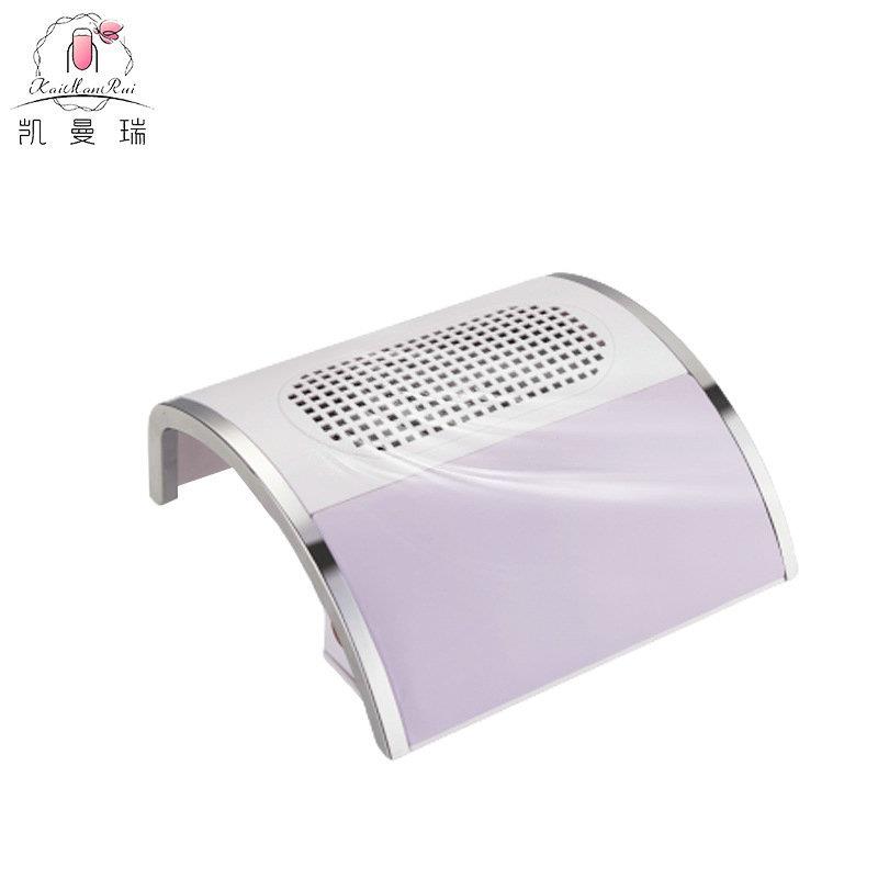 美甲吸尘器 80W桌面双风扇吸尘器大功率指甲粉尘吸尘器美甲机跨境