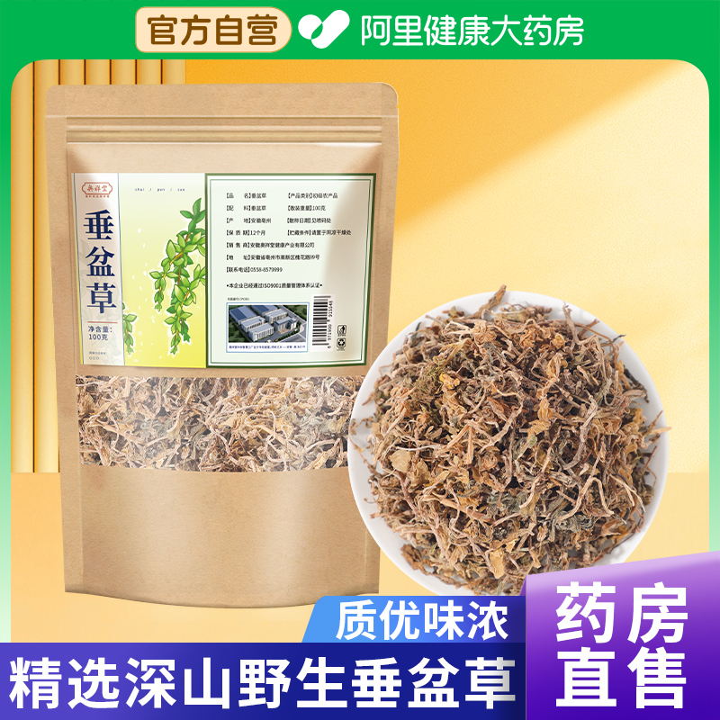 垂盆草中草药材500g搭鸡屎藤干正品野生锤盆盘泡茶水的功效与作用 - 封面