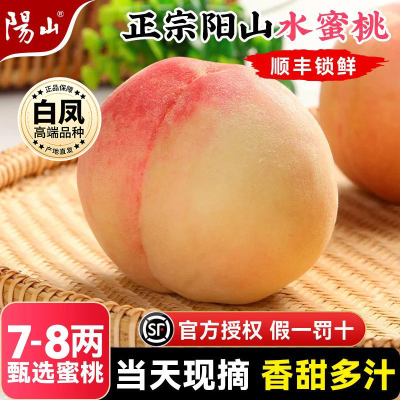 【甄选大桃】正宗无锡阳山水蜜桃